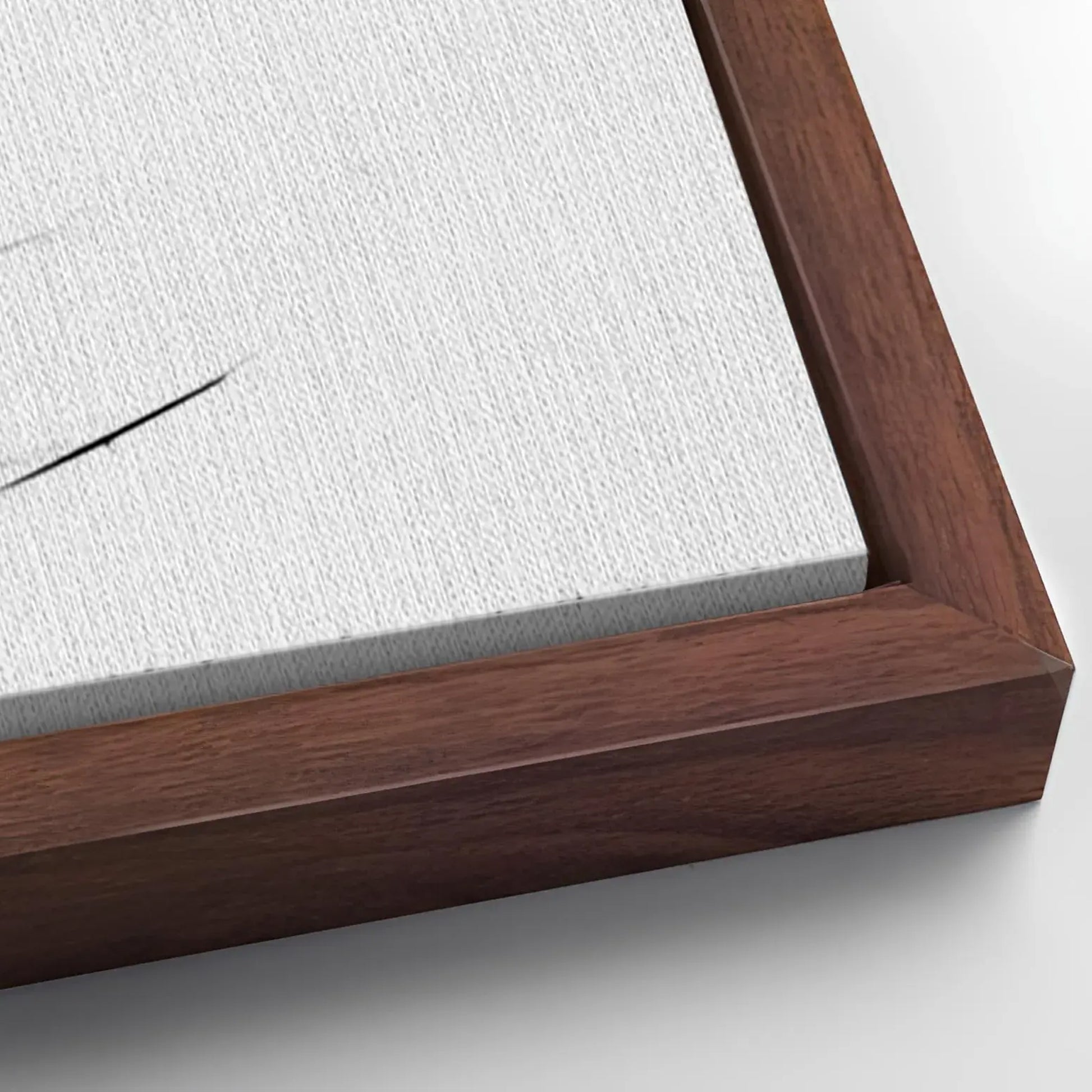 Save 33% When You Add A Frame To Your 60x30 White Minimalist Wall Art Canvas Now