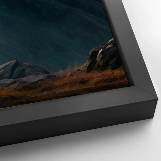 Save 33% When You Add A Frame To Your 48x24 Burning Bush - Faith Wall Art XIII Canvas Now