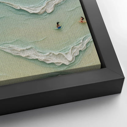 Save 33% When You Add A Frame To Your 20x10 Beach Days Wall Art II Canvas Now