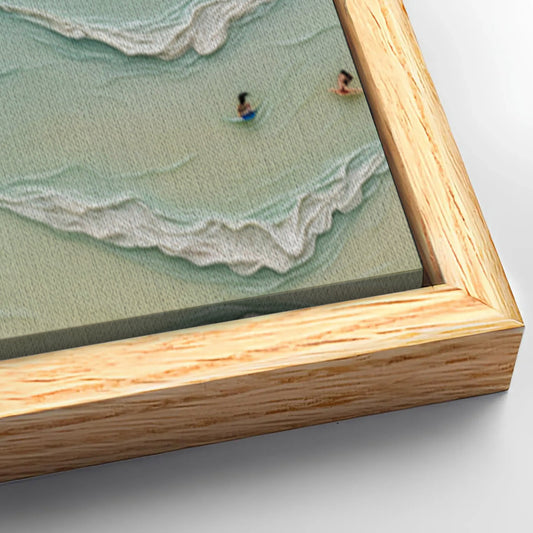 Save 33% When You Add A Frame To Your 60x30 Beach Days Wall Art II Canvas Now