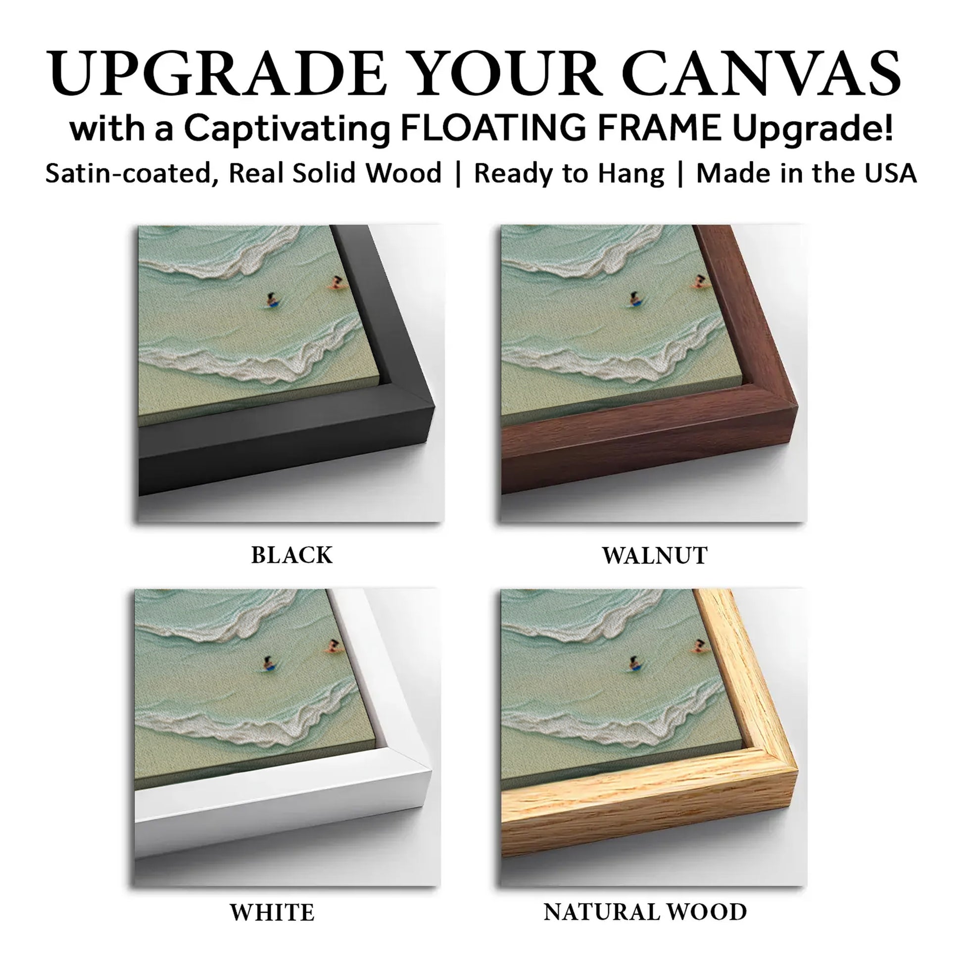 Save 33% When You Add A Frame To Your 20x10 Beach Days Wall Art II Canvas Now