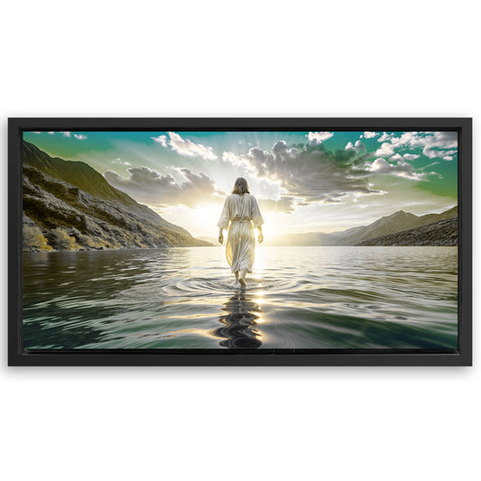 Save 33% When You Add A Frame To Your 20x10 Reflections Faith Wall Art XIII Canvas Now