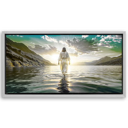 Save 33% When You Add A Frame To Your 20x10 Reflections Faith Wall Art XIII Canvas Now
