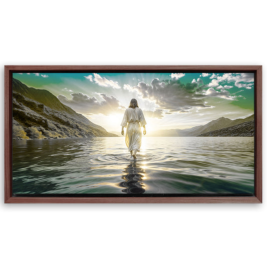 Save 33% When You Add A Frame To Your 60x30 Reflections Faith Wall Art XIII Canvas Now