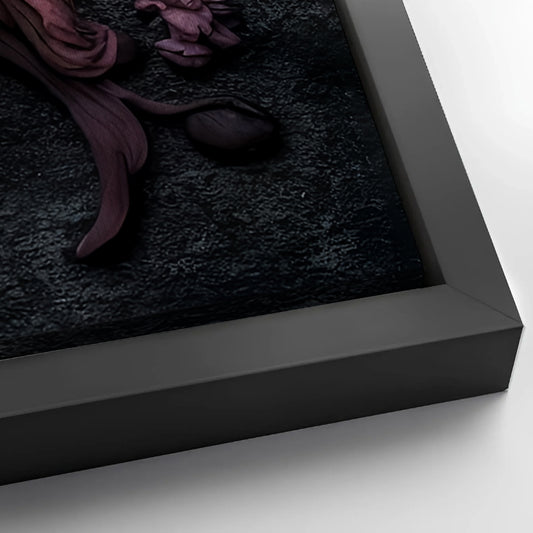 Save 33% When You Add A Frame To Your 48x24 Colorful Floral Realistic Wall Art Canvas Now