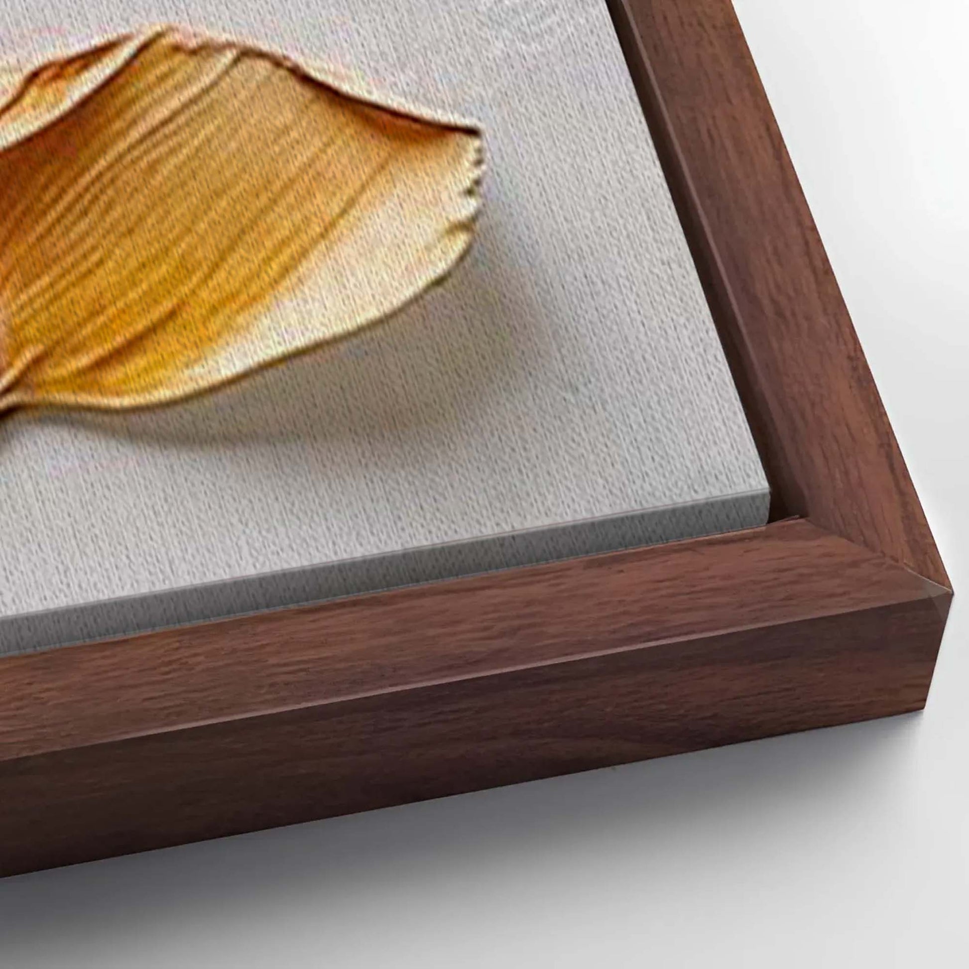 Save 33% When You Add A Frame To Your 48x24 Golden Dandelion Abstract Minimalist Wall Art III Canvas Now