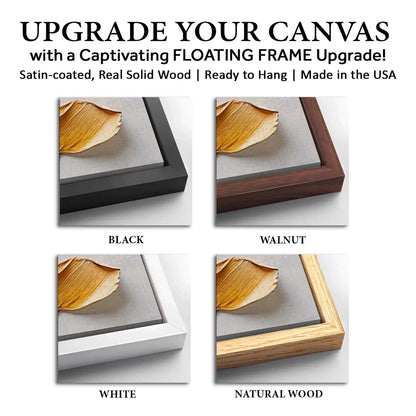 Save 33% When You Add A Frame To Your 48x24 Golden Dandelion Abstract Minimalist Wall Art III Canvas Now