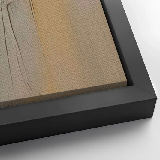 Save 33% When You Add A Frame To Your 60x30 Shape Pattern Minimalist Abstract Wall Art Canvas Now