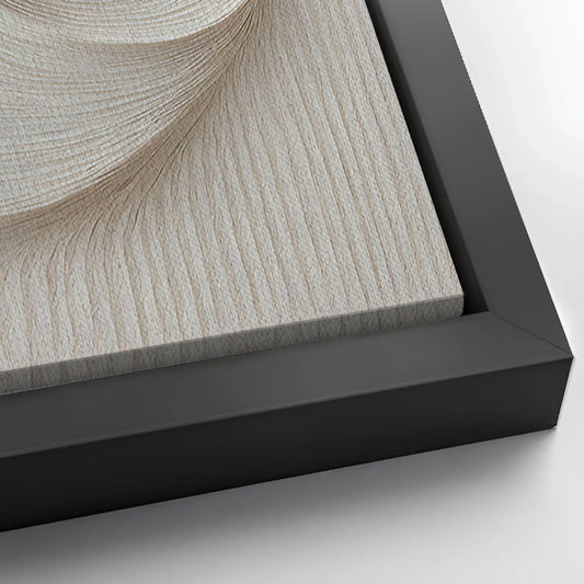 Save 33% When You Add A Frame To Your 36x24 Minimalist Waves Wall Art Canvas Now