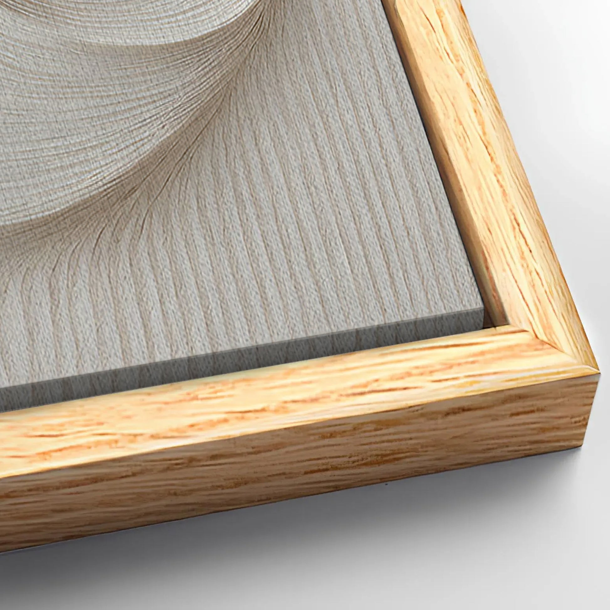 Save 33% When You Add A Frame To Your 36x24 Minimalist Waves Wall Art Canvas Now