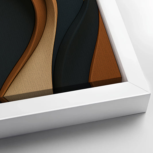 Save 33% When You Add A Frame To Your 24x36 Modern Abstract Minimalist Canvas Now