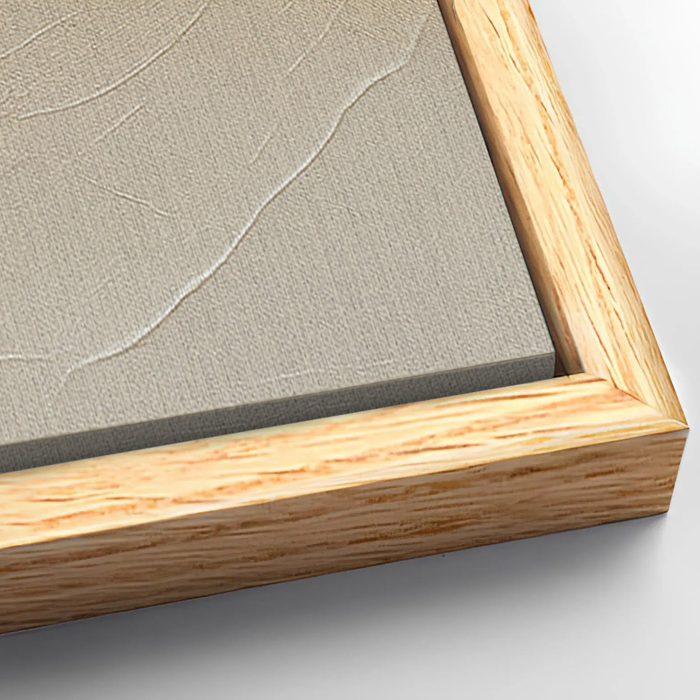 Save 33% When You Add A Frame To Your 60x30 Neutral Ocean Waves Wall Art Canvas Now