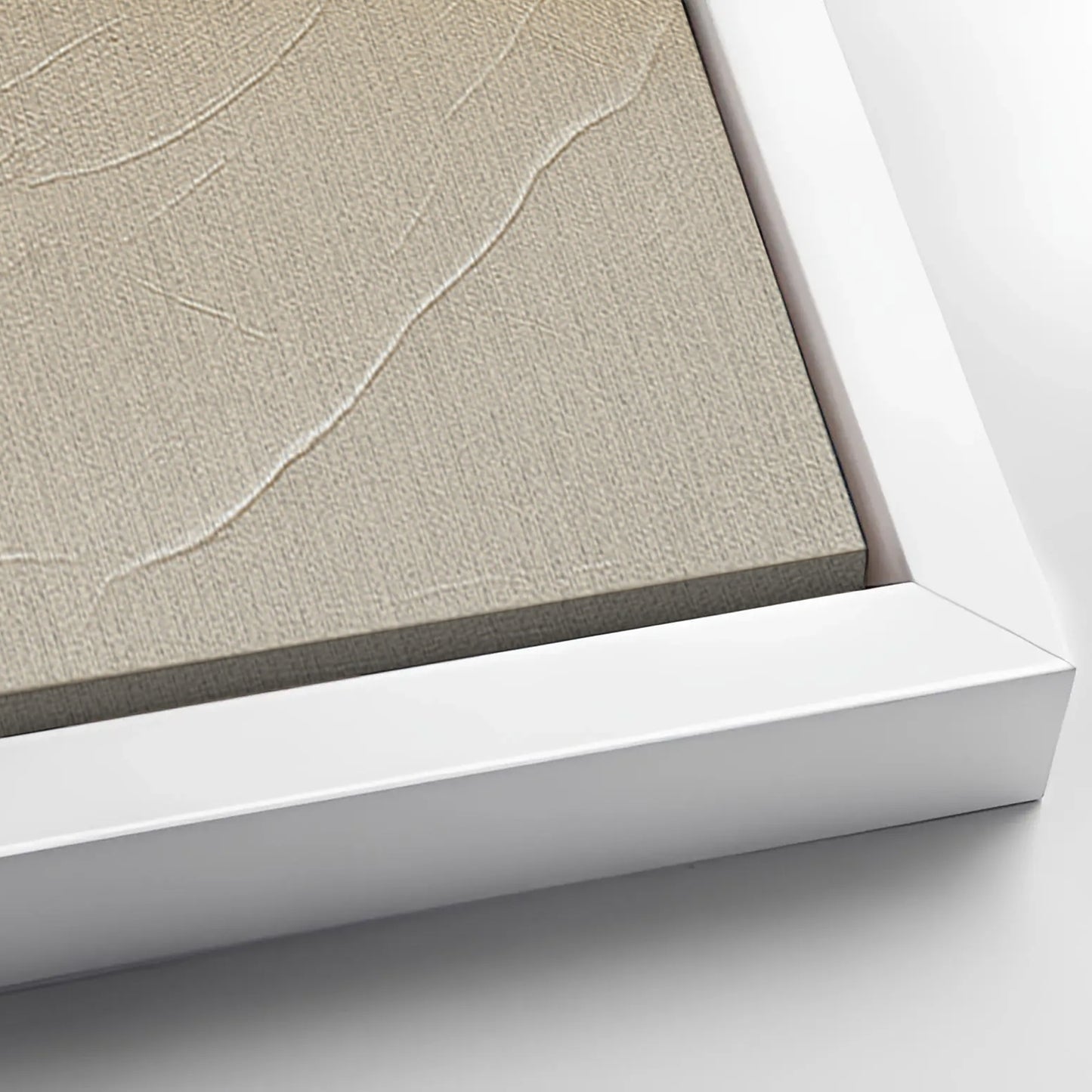 Save 33% When You Add A Frame To Your 60x30 Neutral Ocean Waves Wall Art Canvas Now