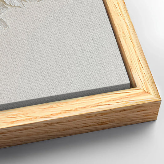 Save 33% When You Add A Frame To Your 20x10 Ivory Canopy Tree Wall Art Canvas Now