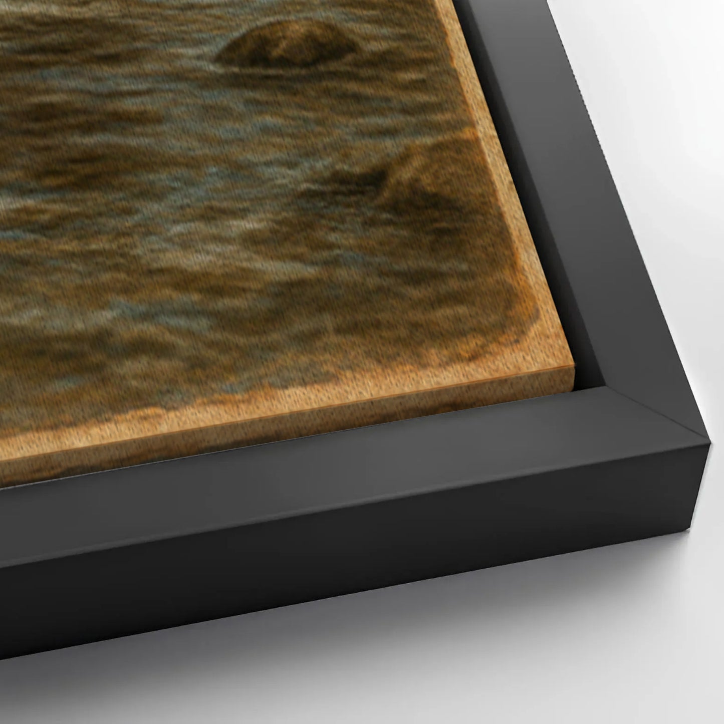 Save 33% When You Add A Frame To Your 36x24 Mother Bear and Cubs Crossing Double Exposure Wall Art Canvas Now