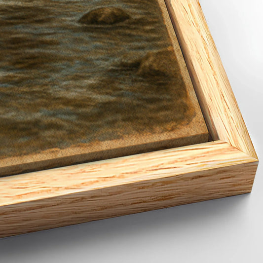 Save 33% When You Add A Frame To Your 36x24 Mother Bear and Cubs Crossing Double Exposure Wall Art Canvas Now