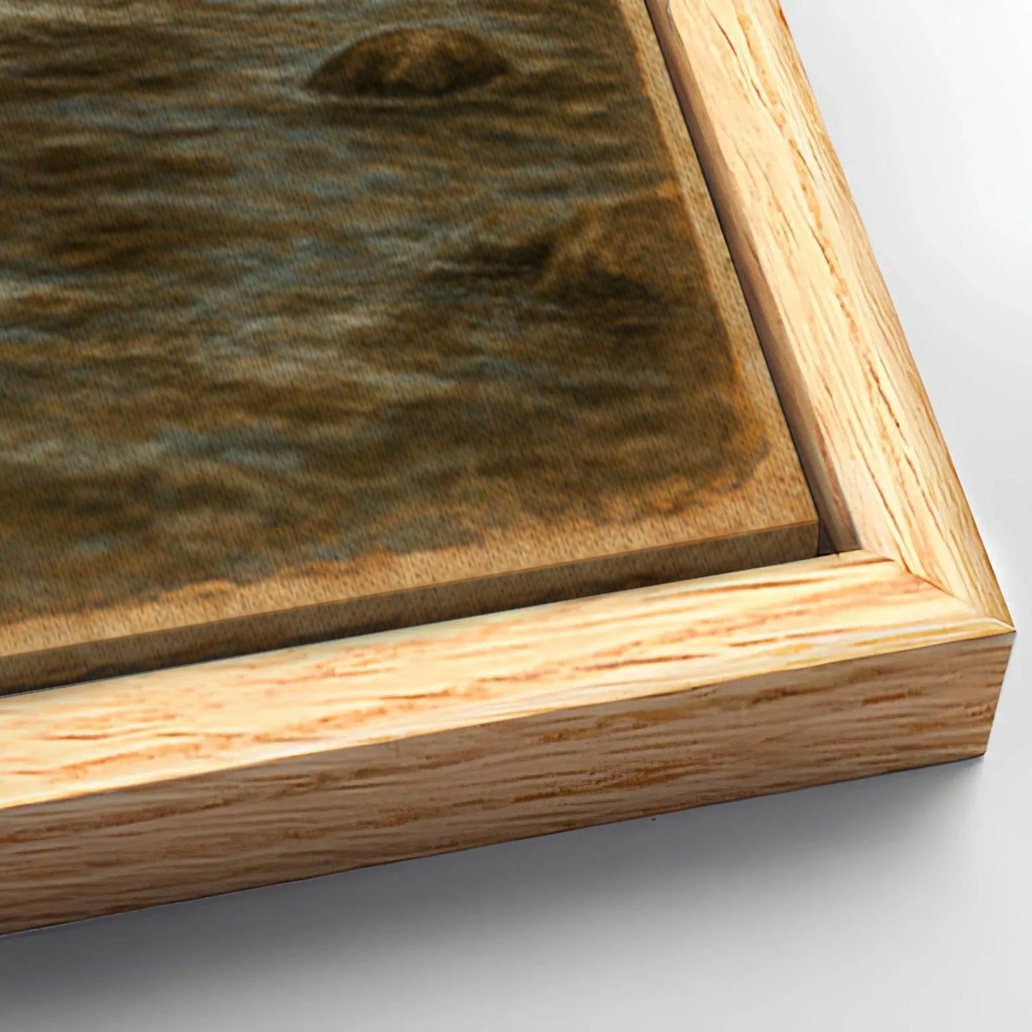 Save 33% When You Add A Frame To Your 36x24 Mother Bear and Cubs Crossing Double Exposure Wall Art Canvas Now