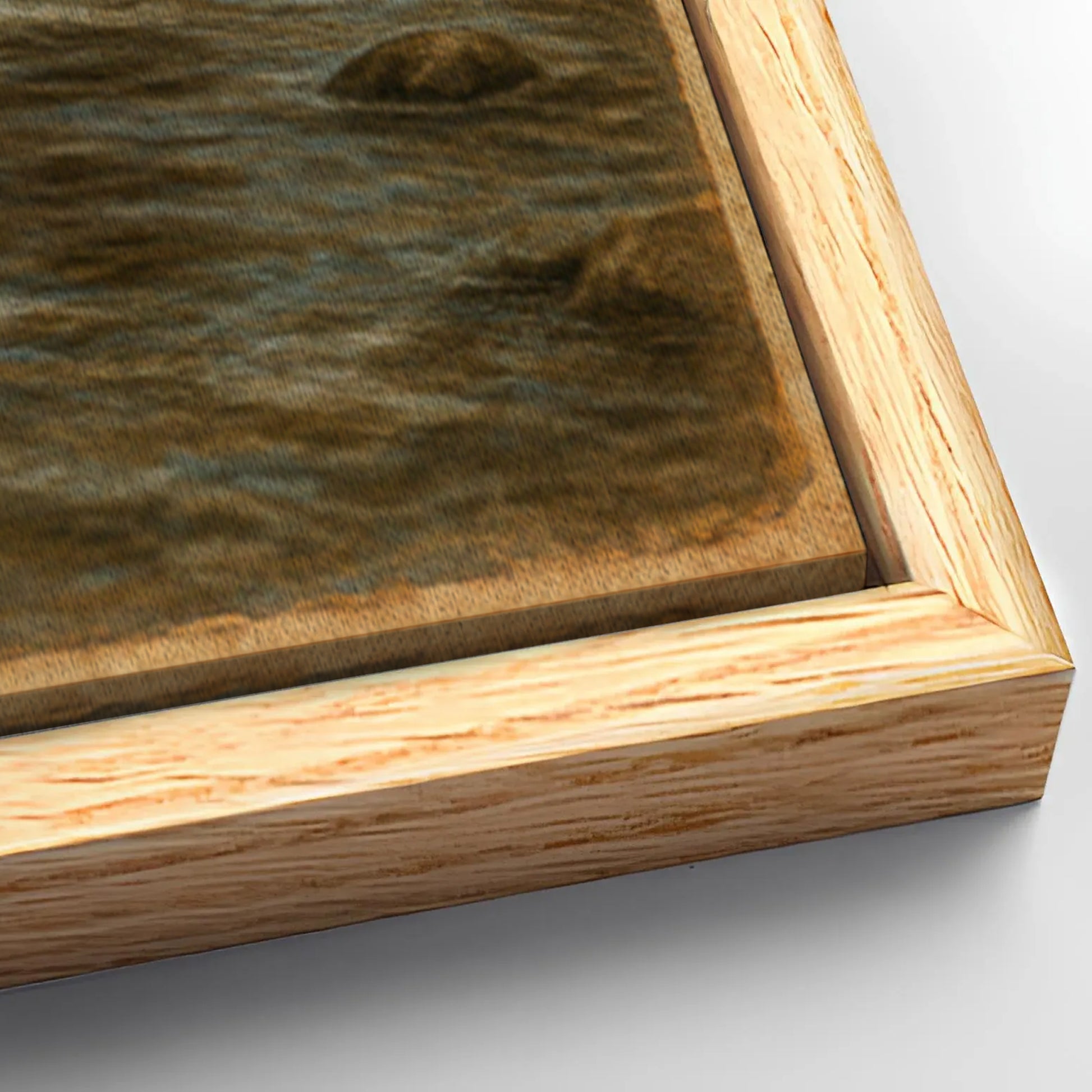 Save 33% When You Add A Frame To Your 36x24 Mother Bear and Cubs Crossing Double Exposure Wall Art Canvas Now