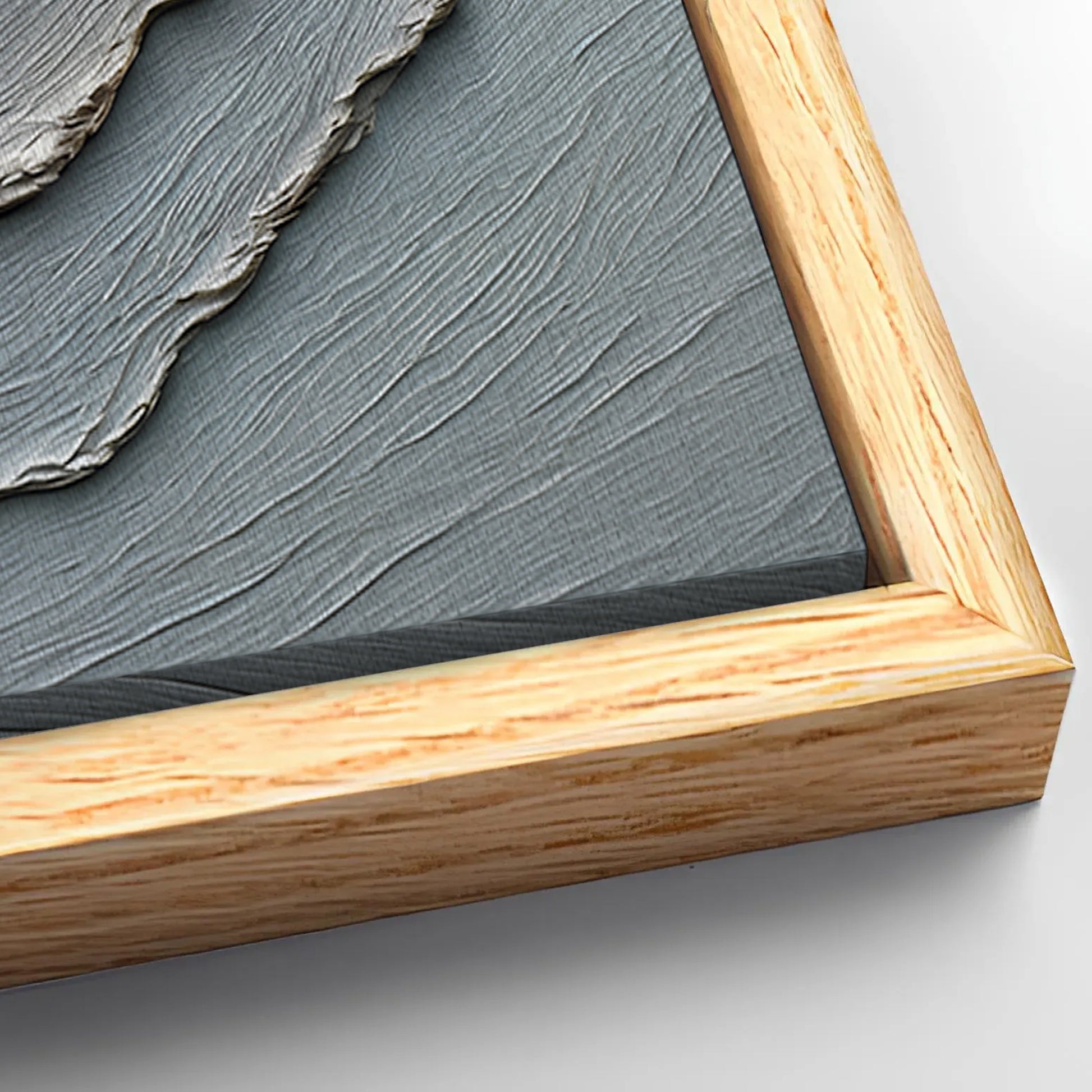 Save 33% When You Add A Frame To Your 48x24 Abstract Earth Tones Wall Art Canvas Now