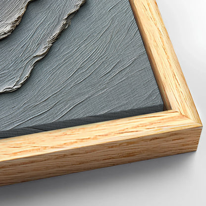 Save 33% When You Add A Frame To Your 48x24 Abstract Earth Tones Wall Art Canvas Now