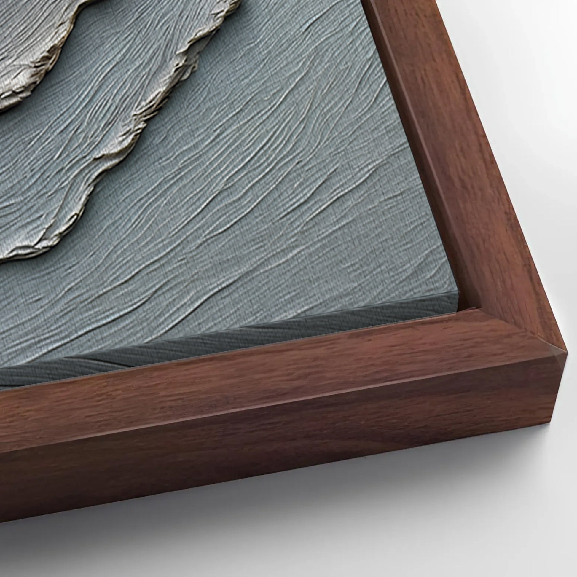 Save 33% When You Add A Frame To Your 48x24 Abstract Earth Tones Wall Art Canvas Now