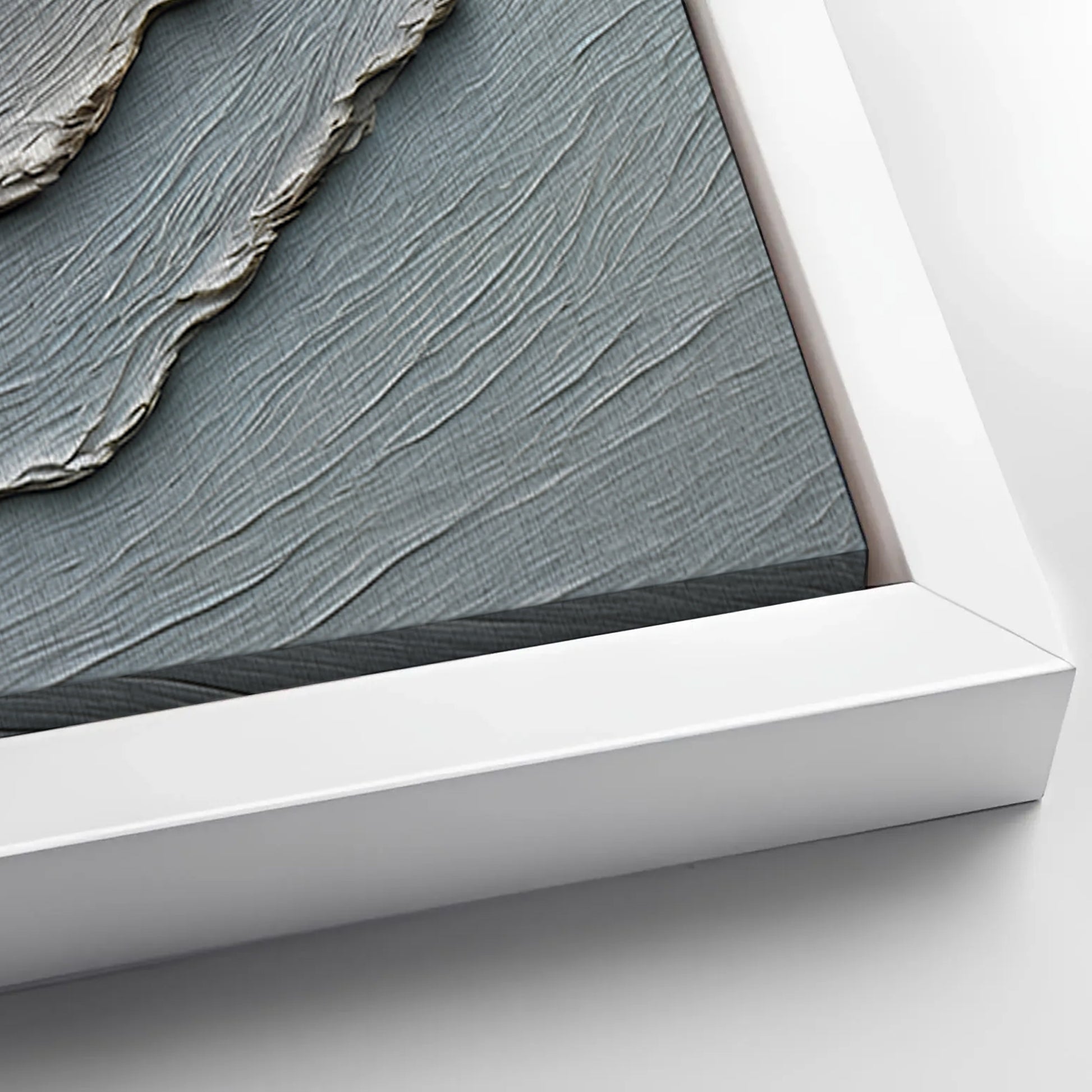 Save 33% When You Add A Frame To Your 48x24 Abstract Earth Tones Wall Art Canvas Now