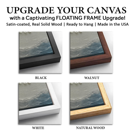 Save 33% When You Add A Frame To Your 60x30 Silent Blossom Wall Art Canvas Now