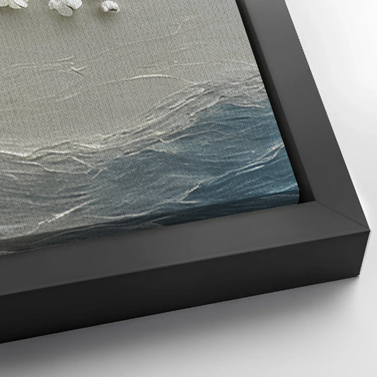 Save 33% When You Add A Frame To Your 60x30 Silent Blossom Wall Art Canvas Now