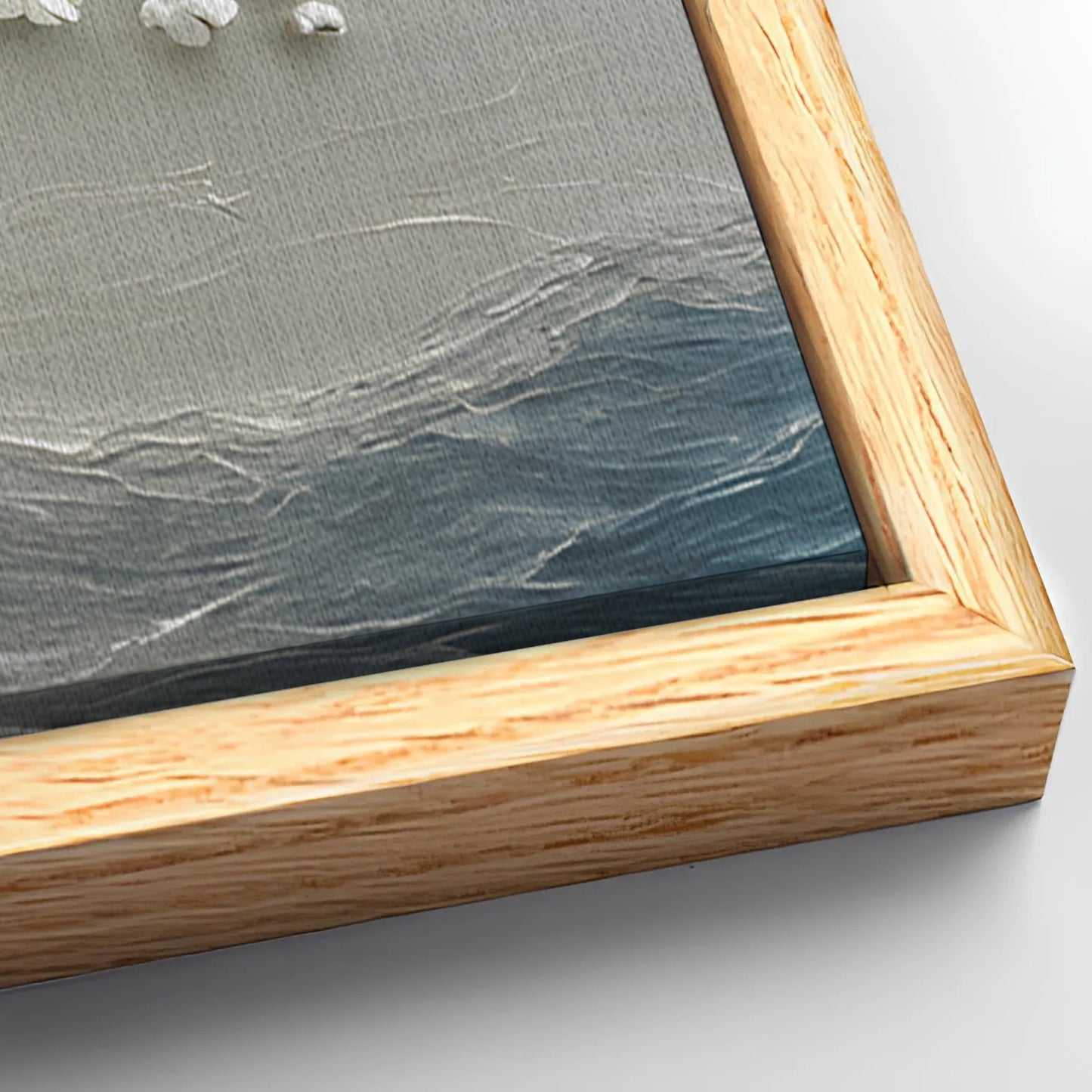 Save 33% When You Add A Frame To Your 20x10 Silent Blossom Wall Art Canvas Now