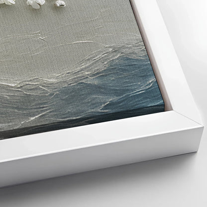 Save 33% When You Add A Frame To Your 48x24 Silent Blossom Wall Art Canvas Now