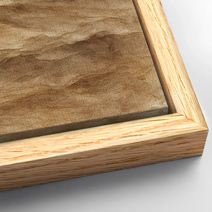 Save 33% When You Add A Frame To Your 36x24 Jesus Christ Walking On Water Faith Wall Art VI Canvas Now