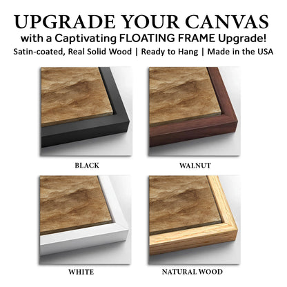 Save 33% When You Add A Frame To Your 36x24 Jesus Christ Walking On Water Faith Wall Art VI Canvas Now