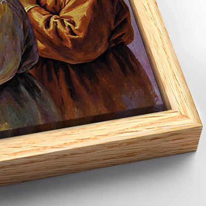 Save 33% When You Add A Frame To Your 36x24 Jesus Praying With Kids Faith Wall Art Canvas Now