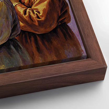 Save 33% When You Add A Frame To Your 36x24 Jesus Praying With Kids Faith Wall Art Canvas Now