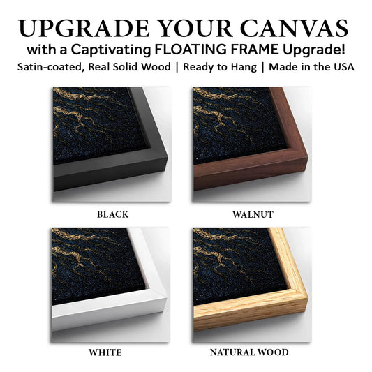 Save 33% When You Add A Frame To Your 36x24 Lunar Tree of Life Wall Art Canvas Now