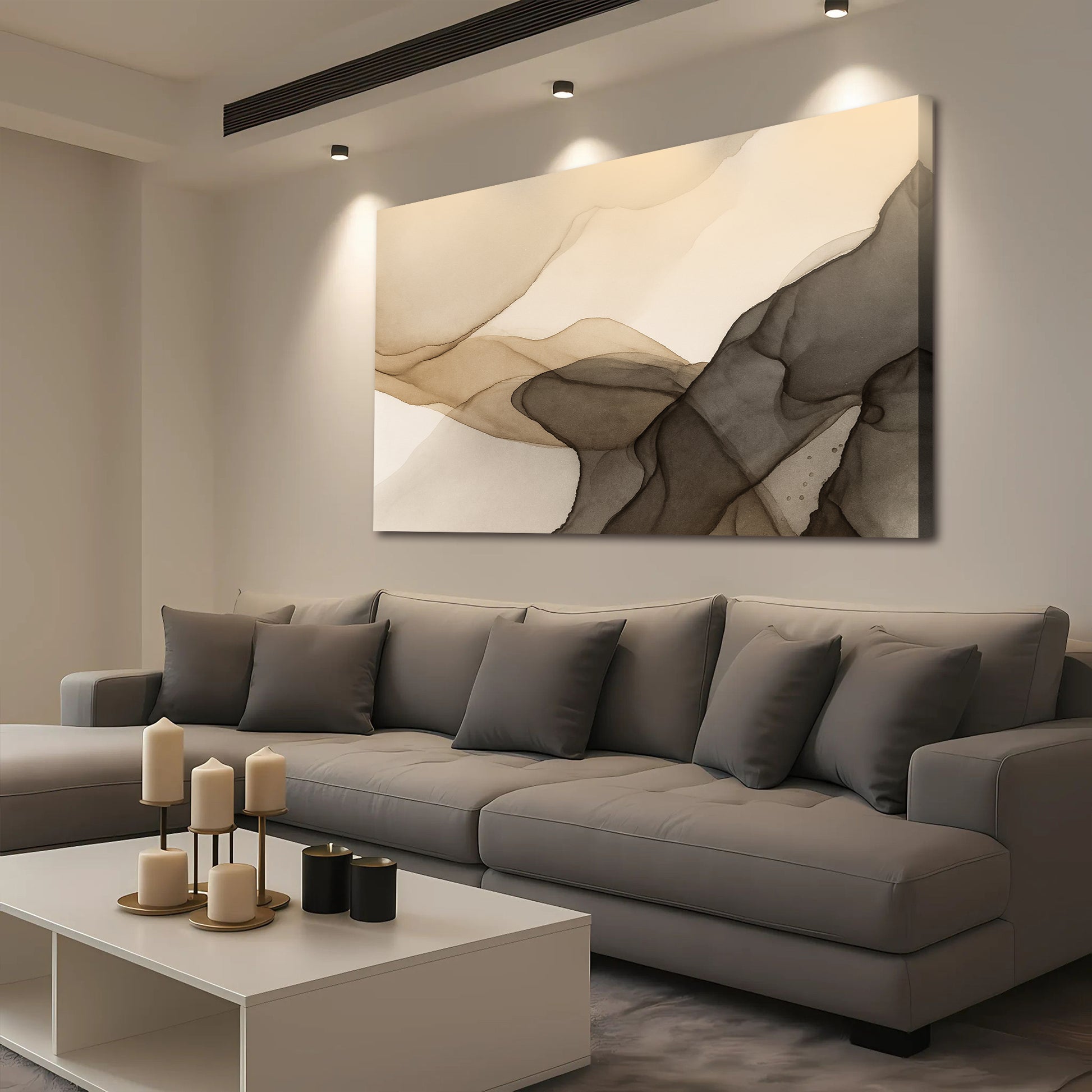 Abstract Fluid Design Wall Art