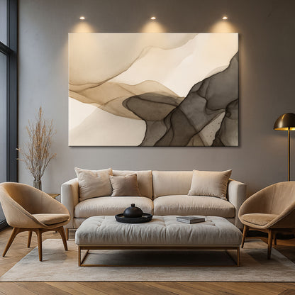 Abstract Fluid Design Wall Art