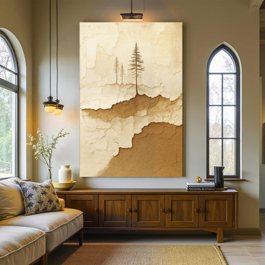 Wabi Sabi Pines Wall Art
