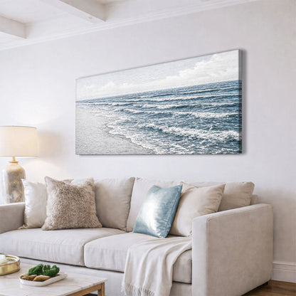 Abstract Beach Shore Wall Art IV