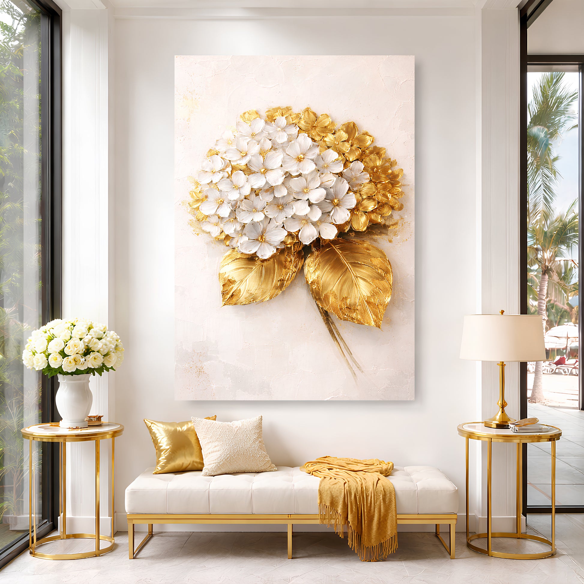 Ivory Bloom Elegance