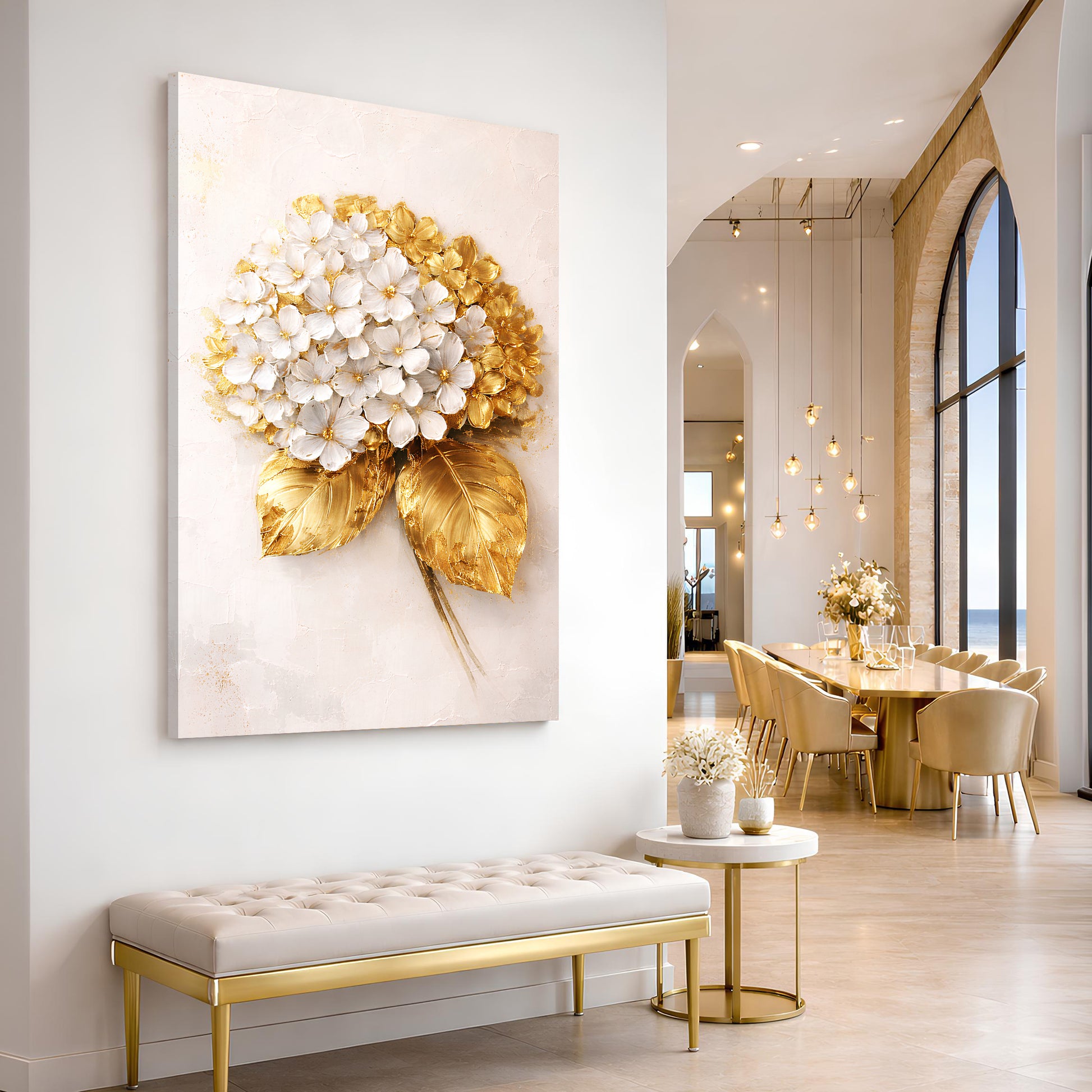 Ivory Bloom Elegance