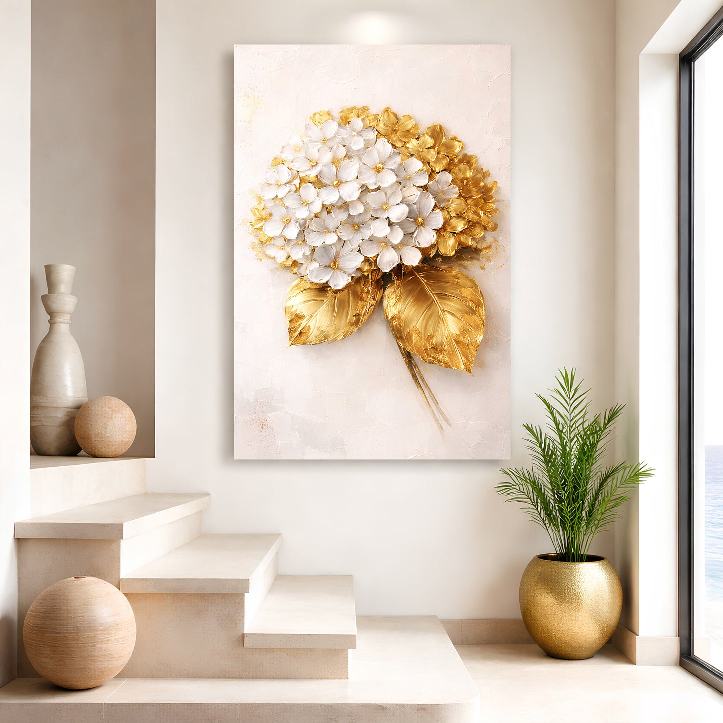 Ivory Bloom Elegance