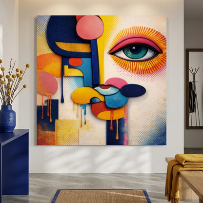Retro Pop Culture Canvas