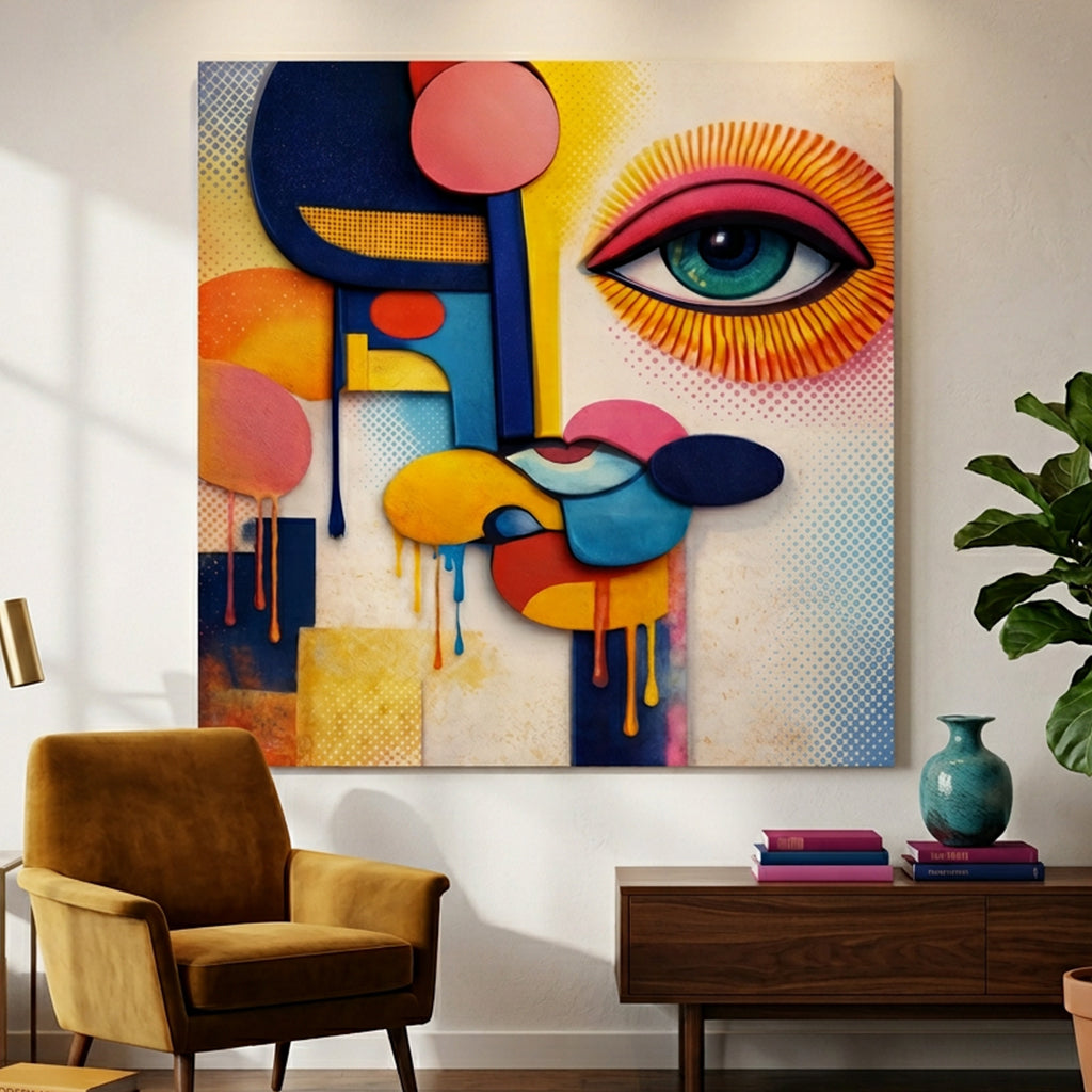 Retro Pop Culture Canvas