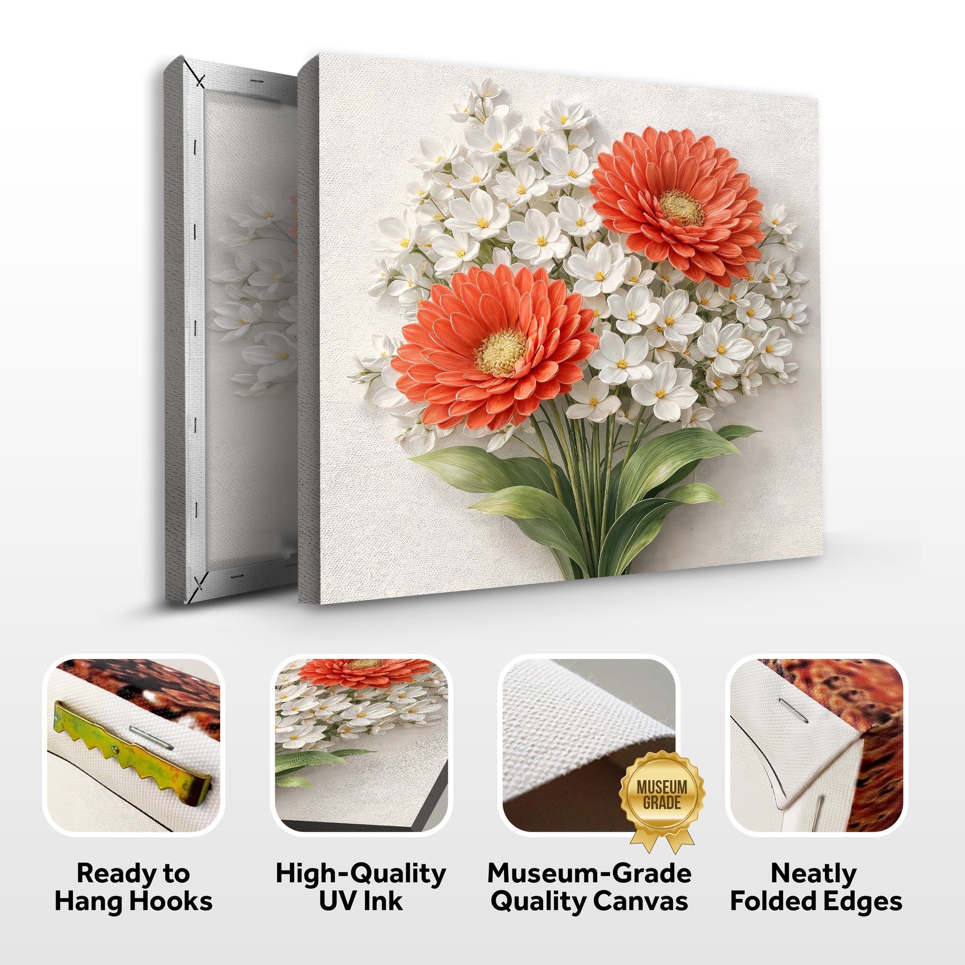Elegant White Blossom