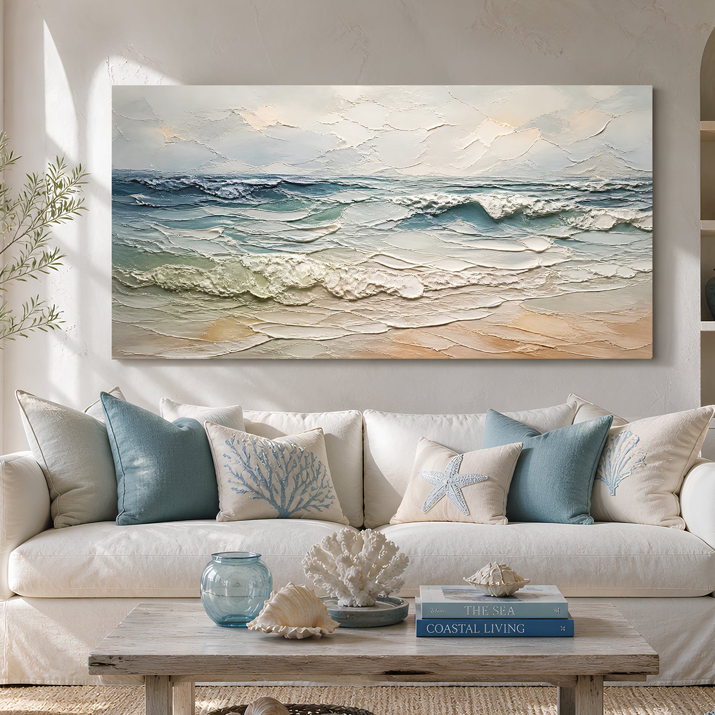Serene Horizon Waves
