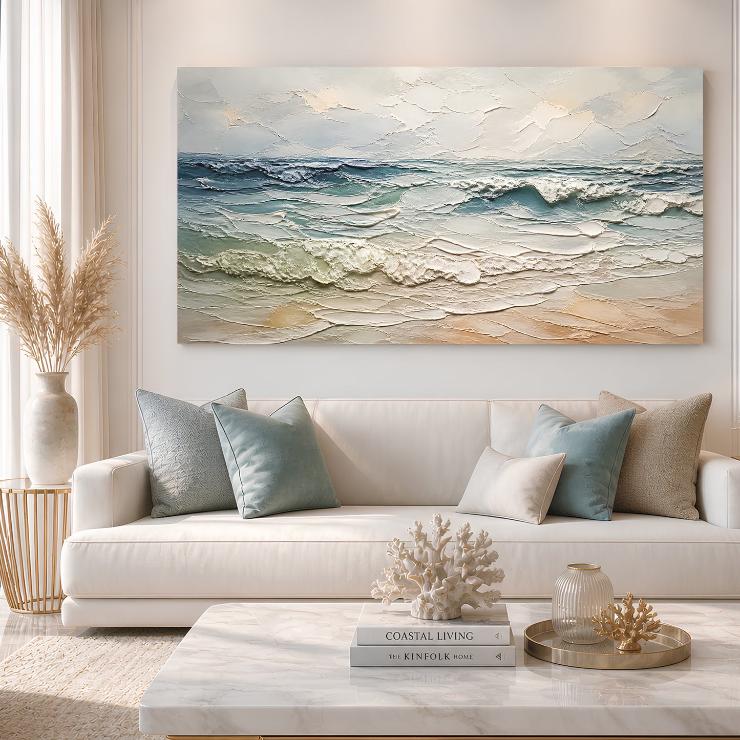 Serene Horizon Waves