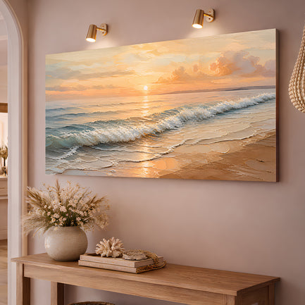 Golden Sunset Shore