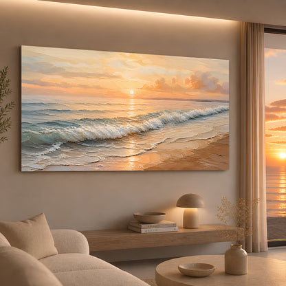 Golden Sunset Shore