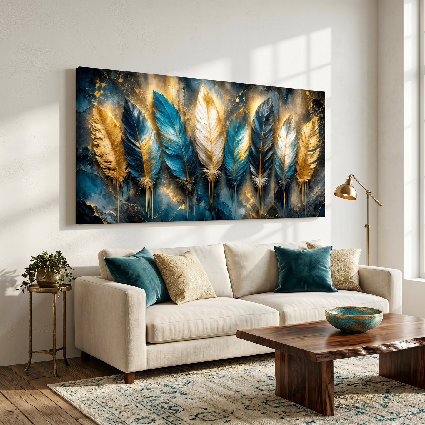 Azure Feather Harmony